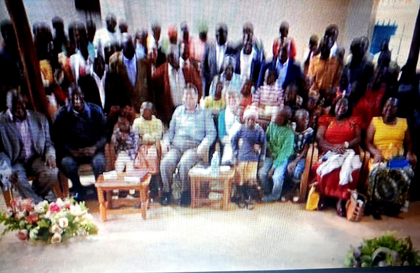 Visiting a local congregation in Africa
